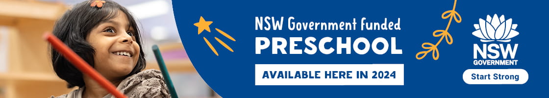 NSW Government funded preschool program available