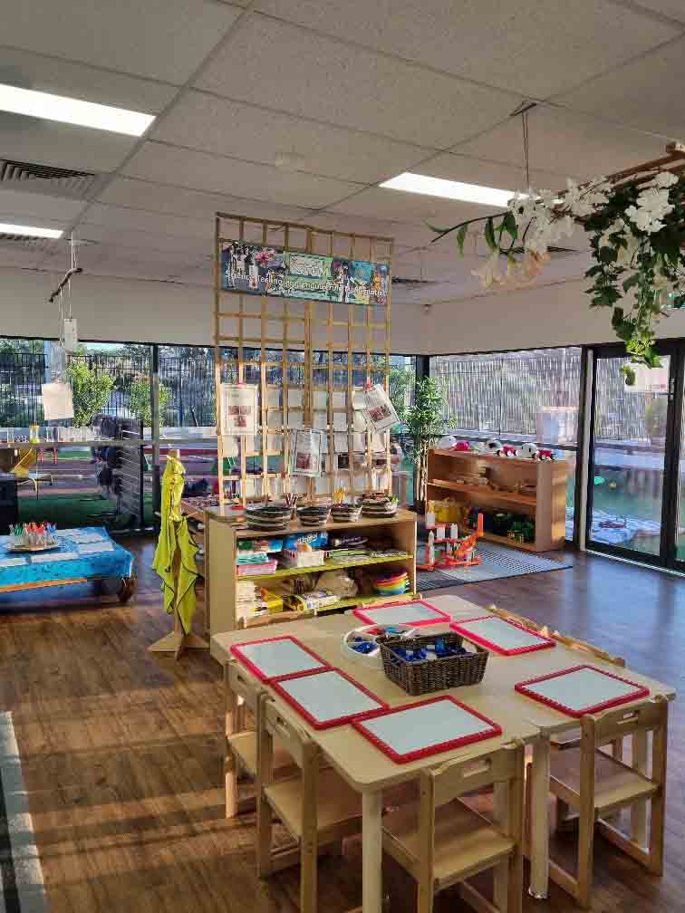 Childcare learning area at Seven Hills First Grammar
