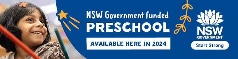 NSW Government funded preschool program available