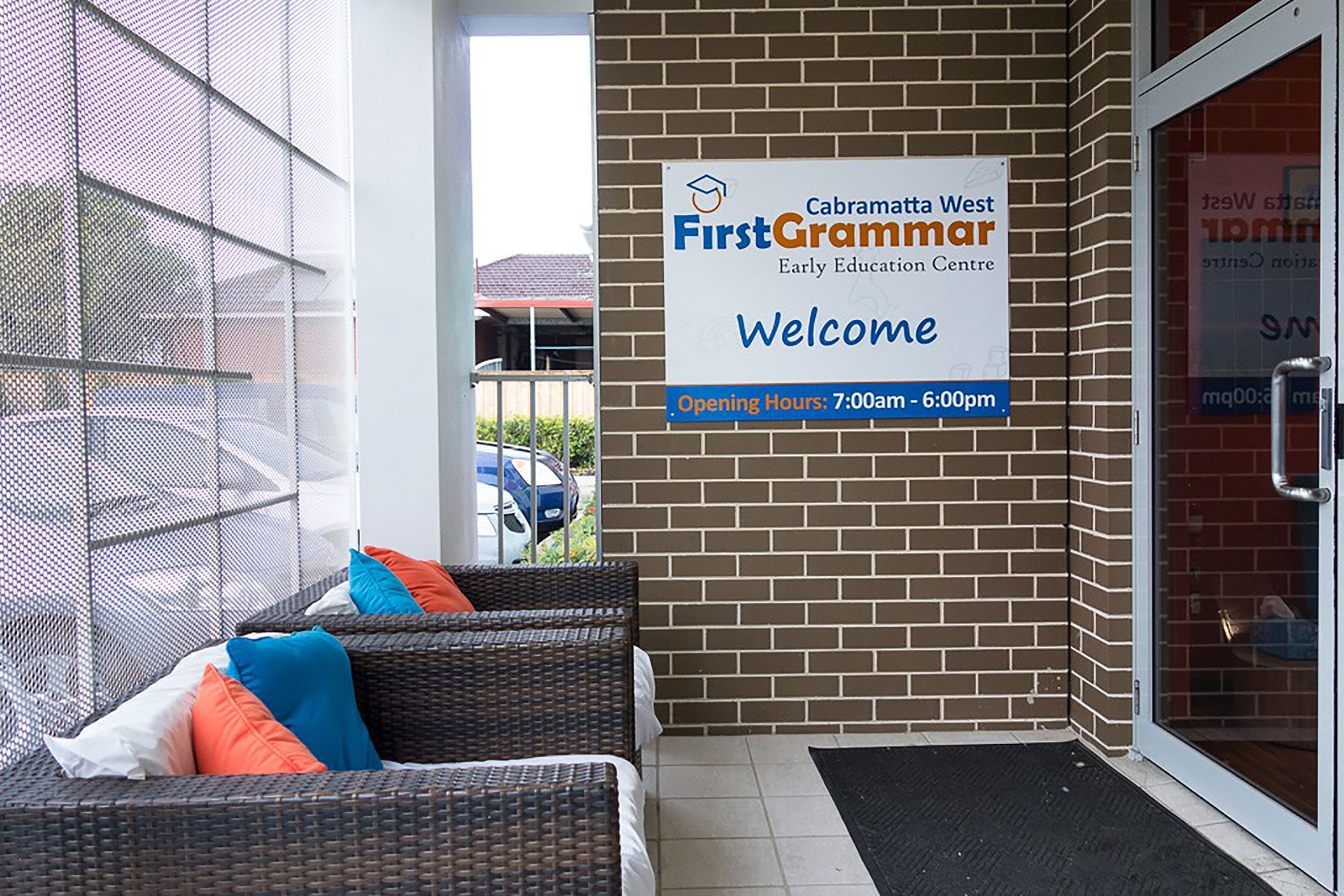 Front entrance to Cabramatta West First Grammar