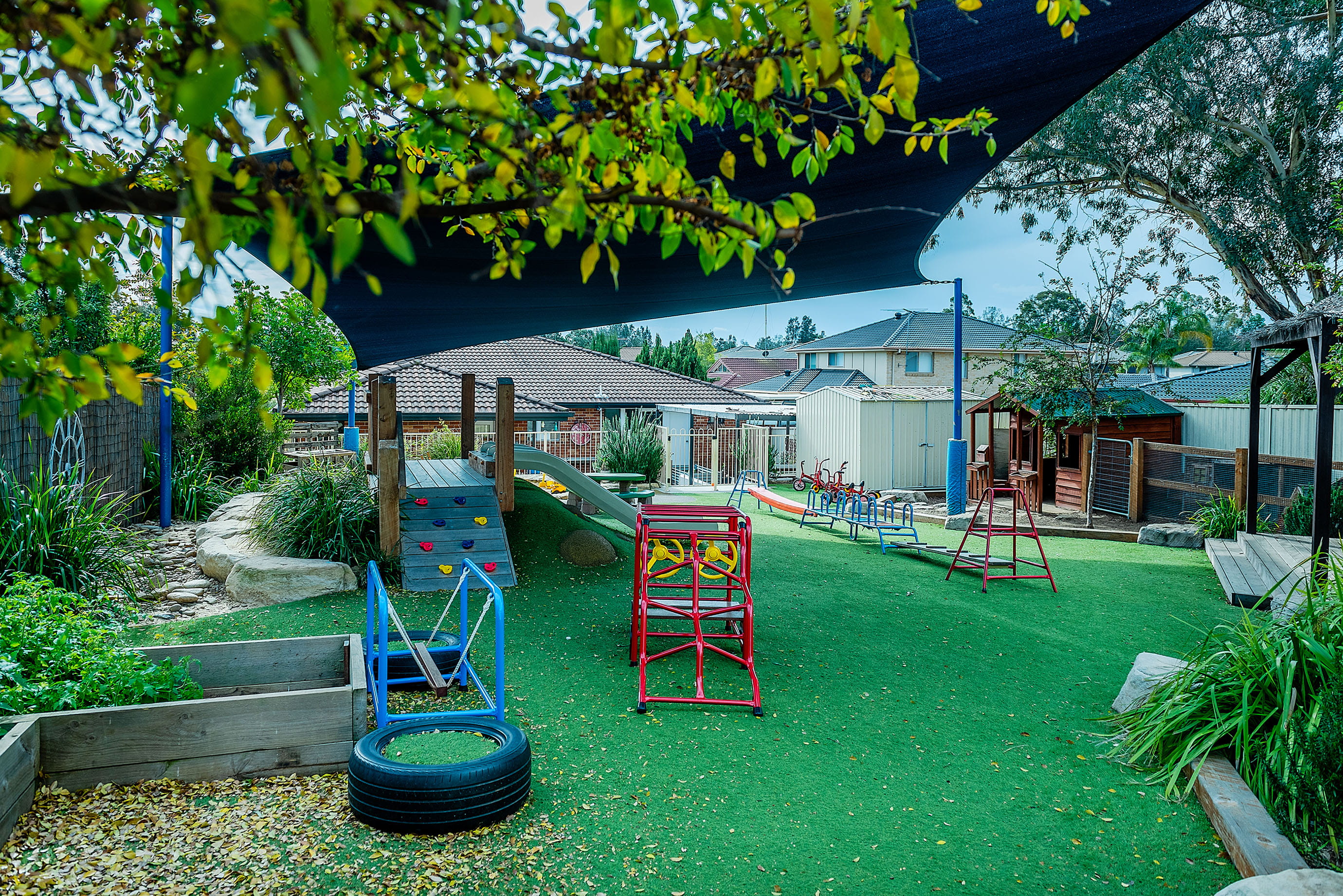 Outdoor play area at First Grammar Hammondville