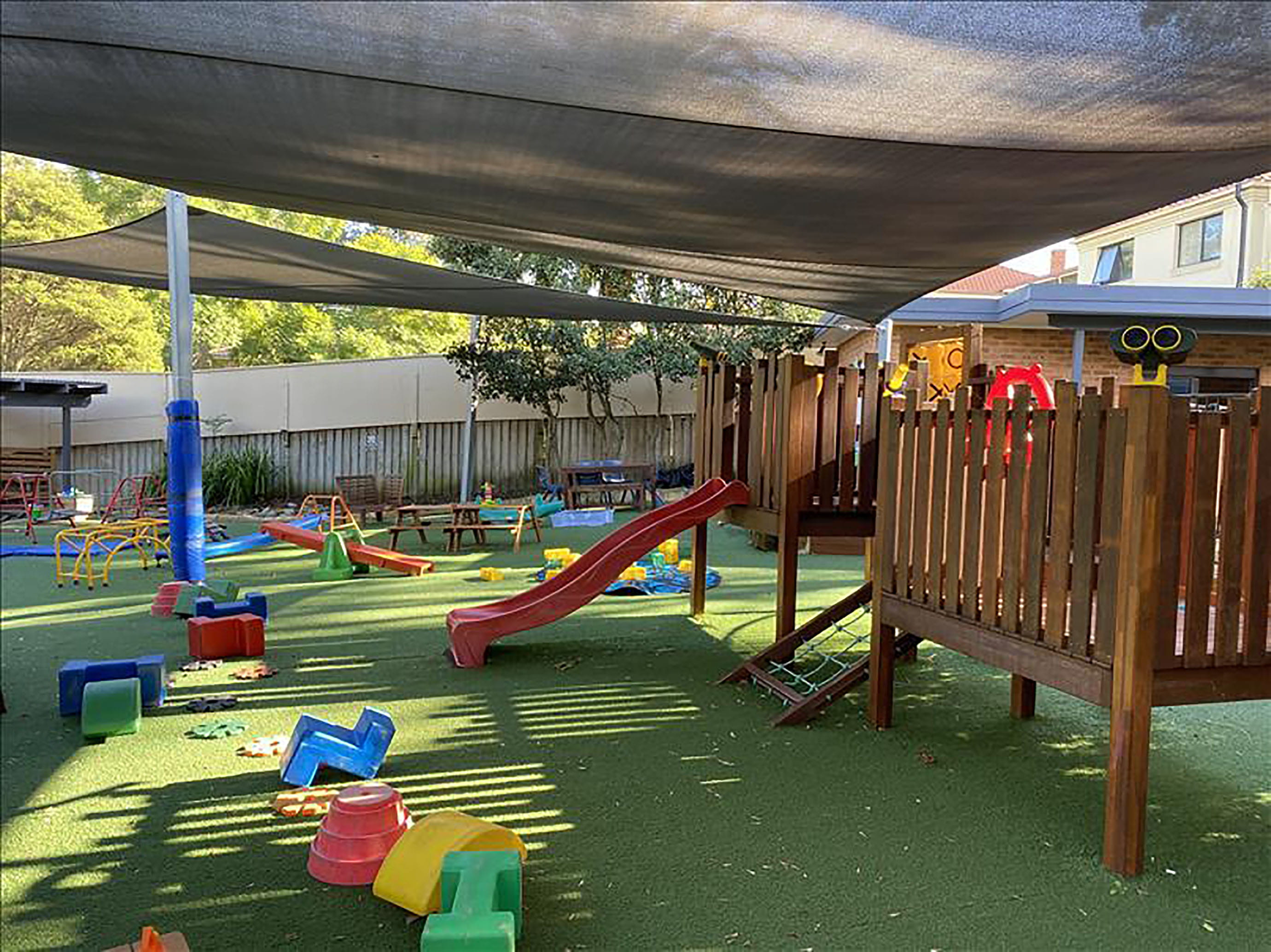 Hurtsville child care outdoor play