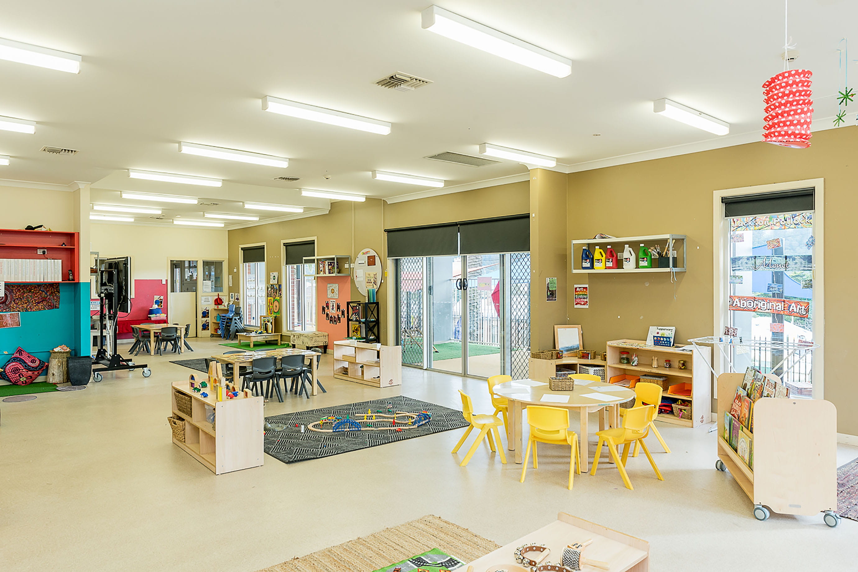 Child care nursery room
