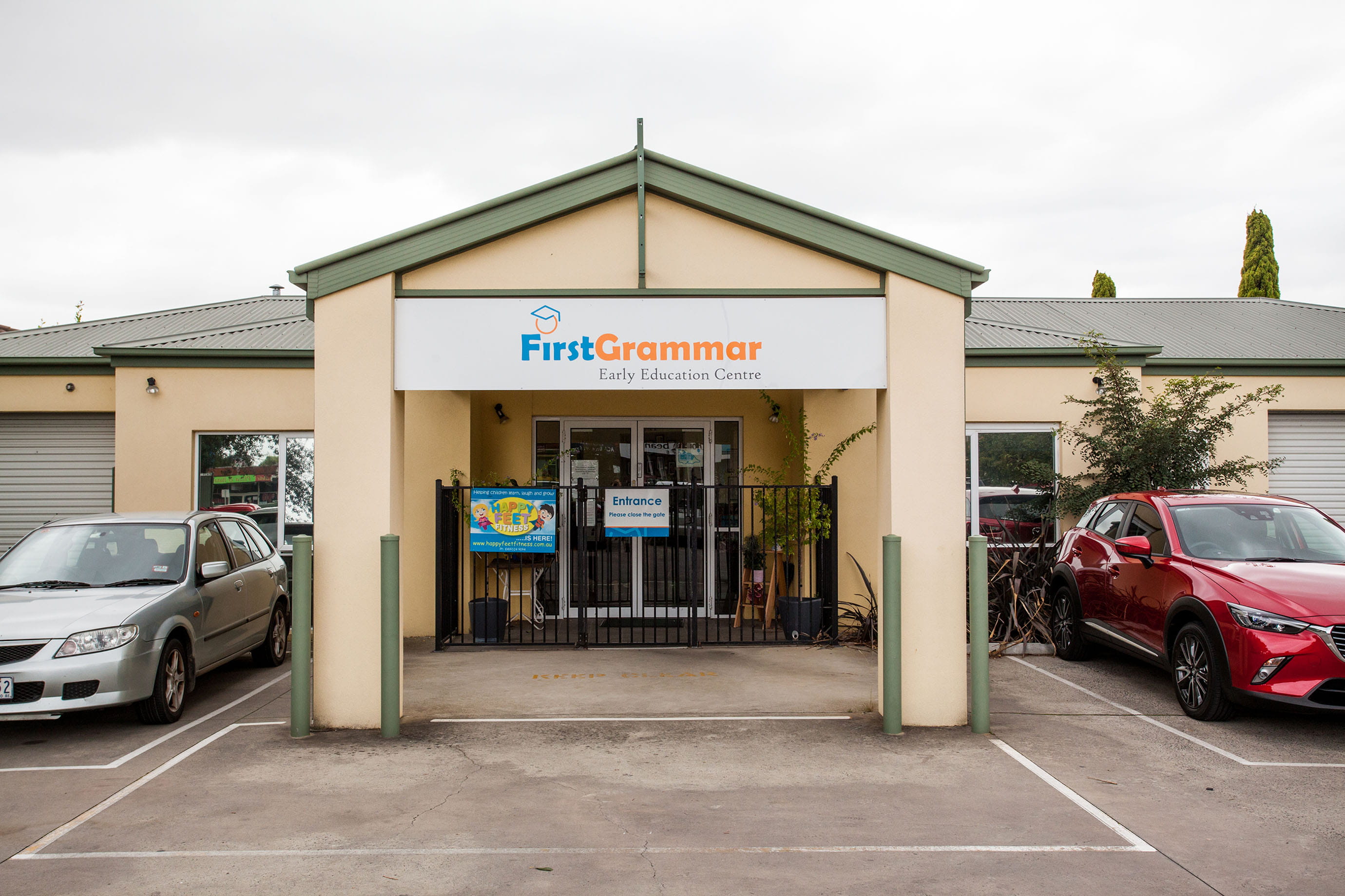 Wantirna South day care building entrance